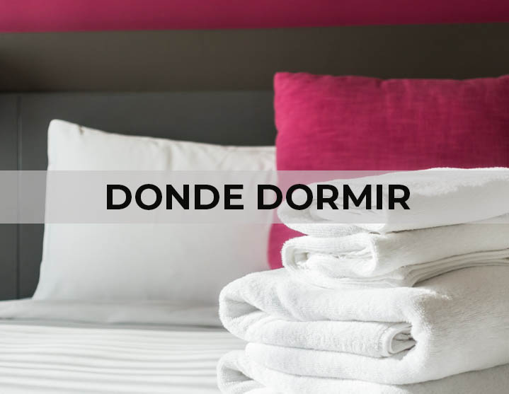 Donde dormir